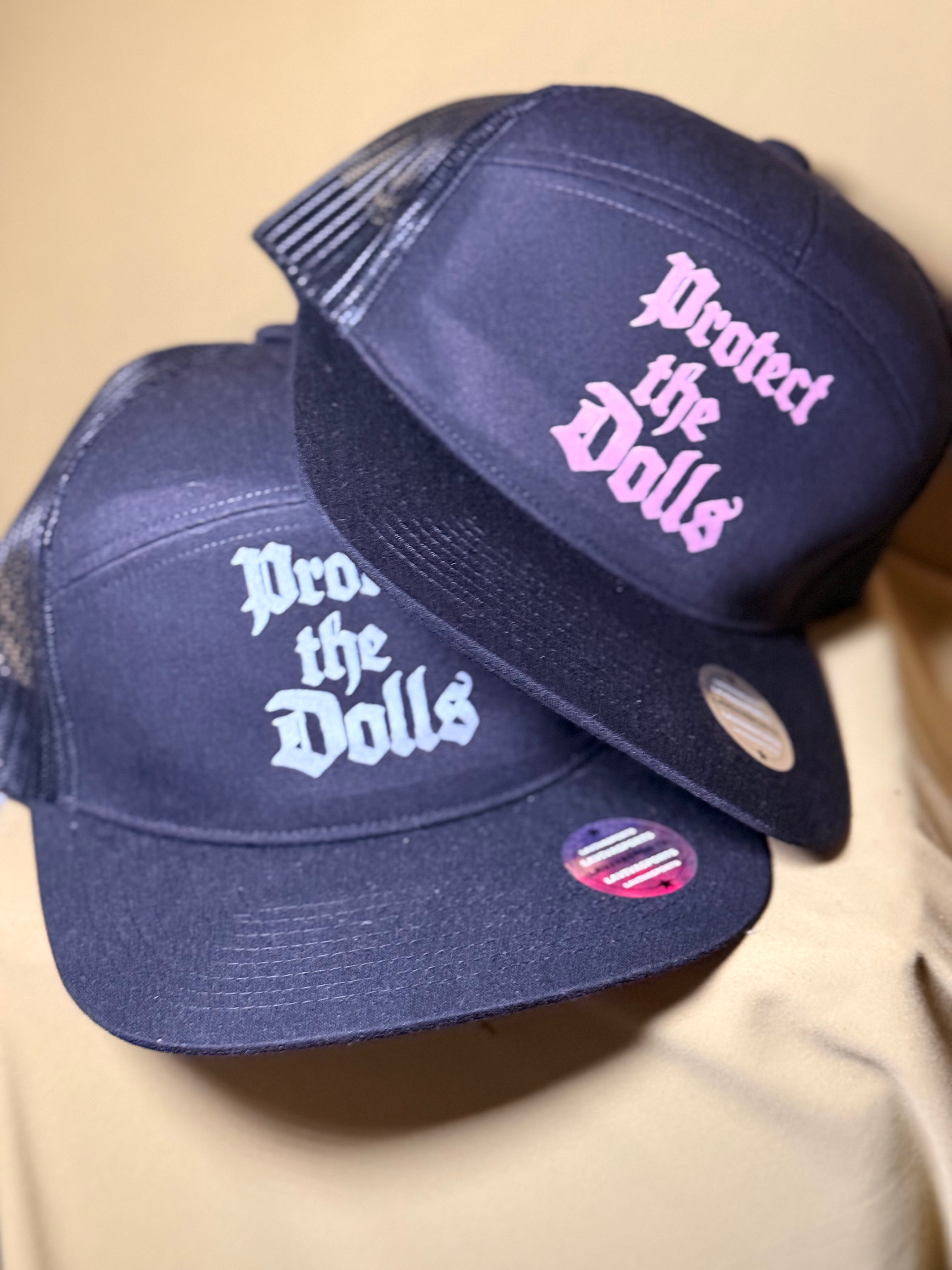 Protect The Dolls Flat Bill Hat