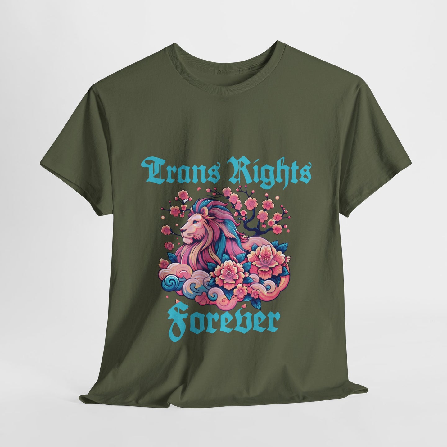 Trans Rights Forever Lion T-shirt