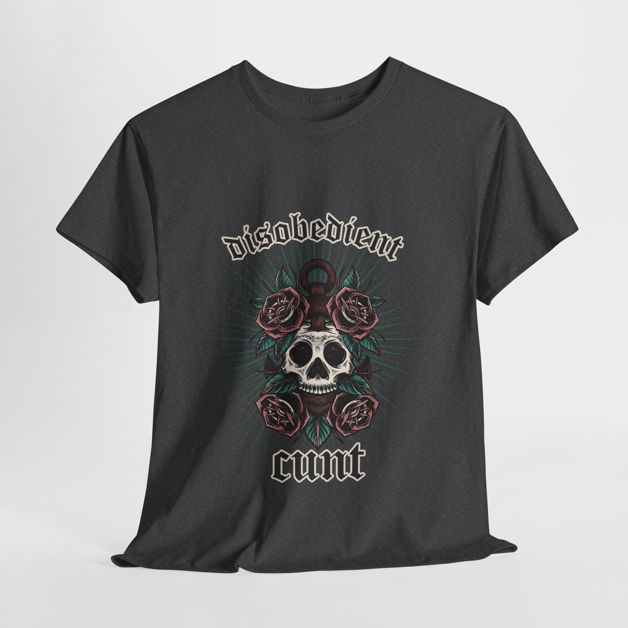 Disobedient Cunt Skull T-shirt