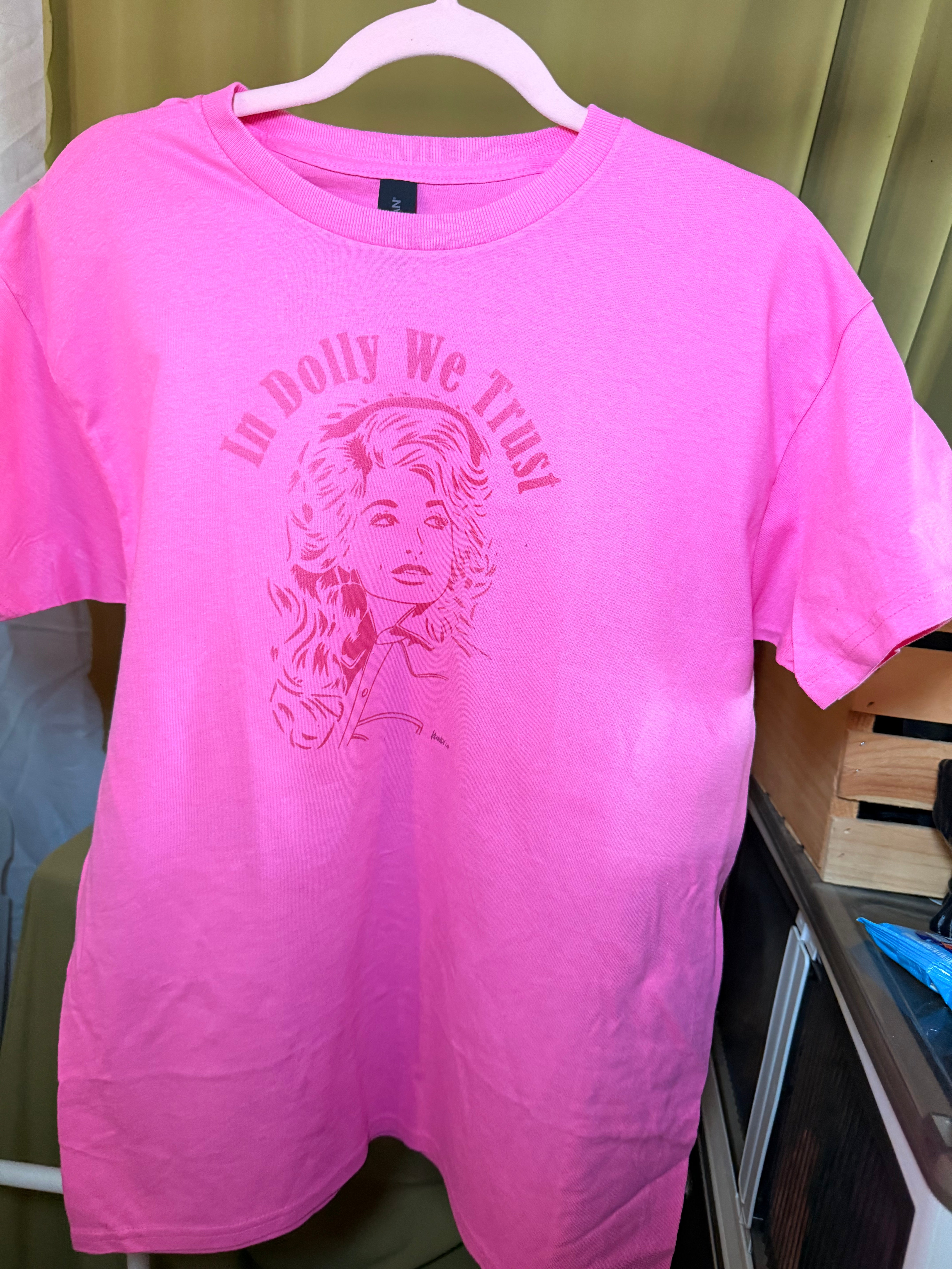 In Dolly We Trust Sublimation T-shirt