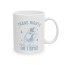 Trans Rights or I Bite Mug