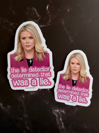 Karoline Leavitt Lie Detector Determined That Was A Lie Stickers