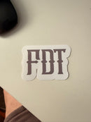 FDT Vinyl Stickers