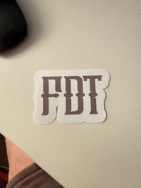 FDT Vinyl Stickers