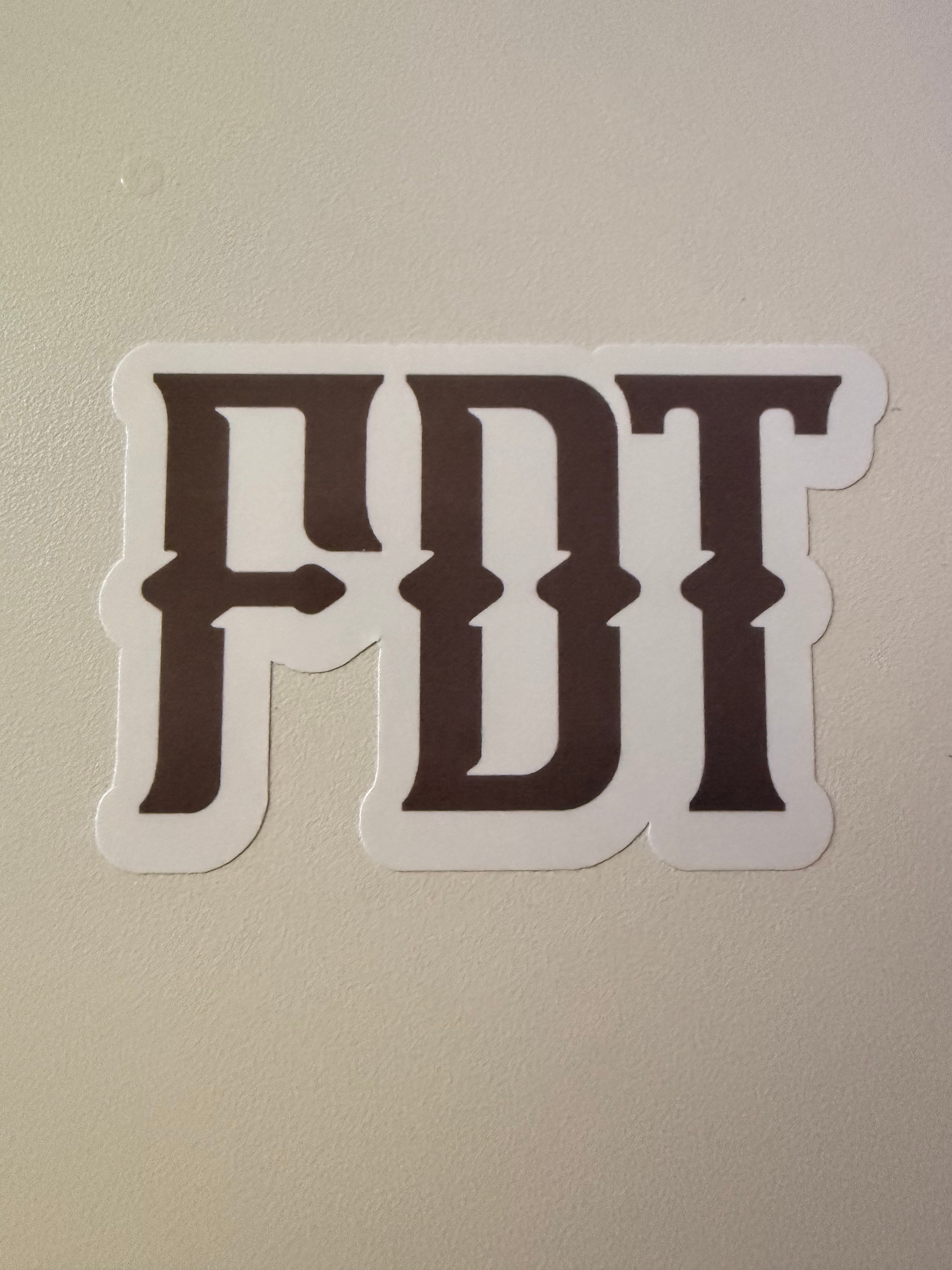 FDT Vinyl Stickers