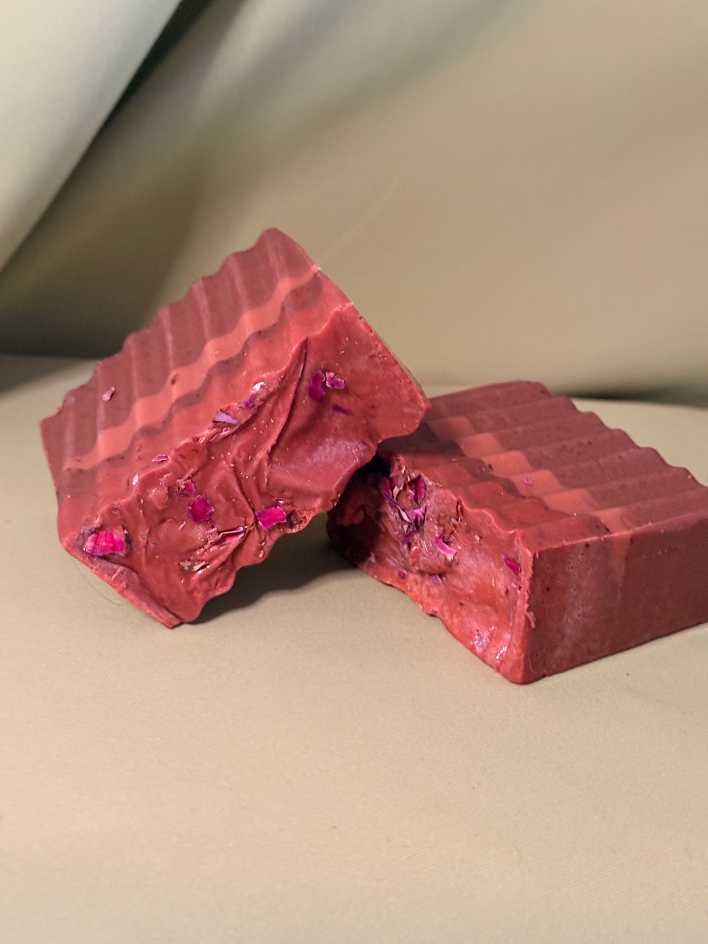 ROMANCE: Chocolate & Roses Goat Milk Soap