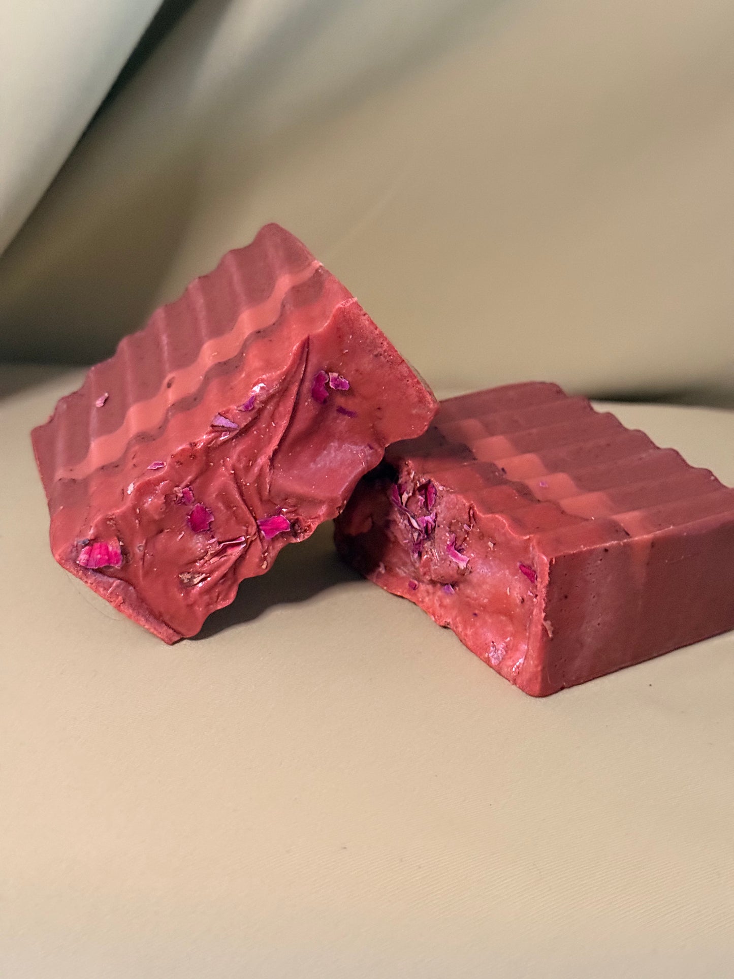 ROMANCE: Chocolate & Roses Goat Milk Soap