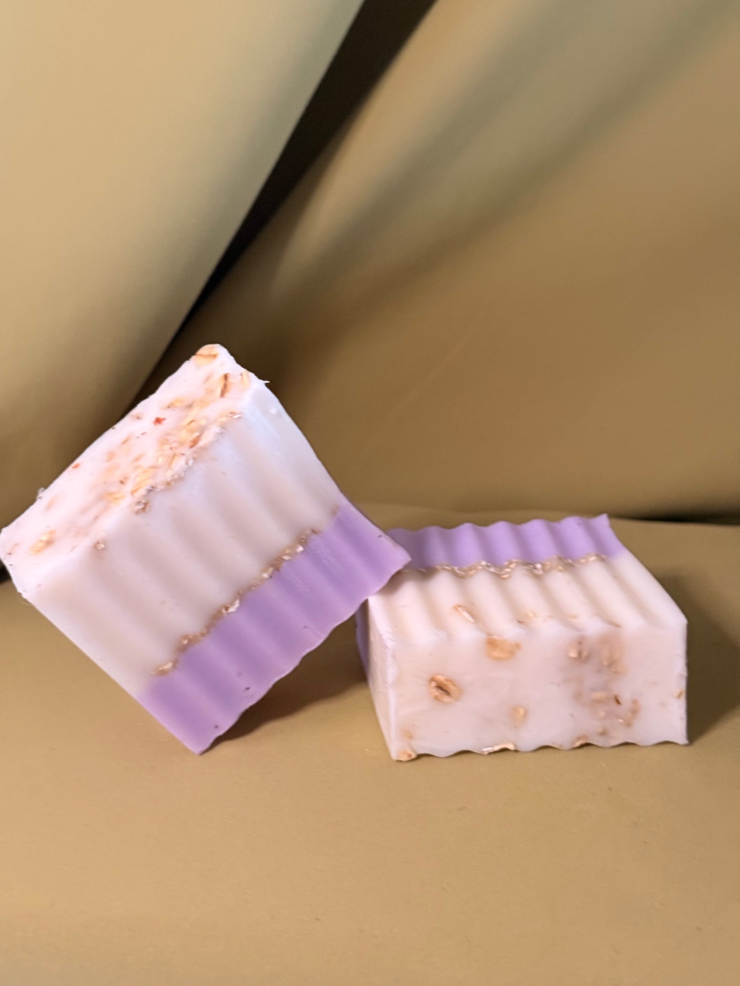 F*CK U I'M SENSATIVE: Lavander Oatmeal Honey Goat Soap