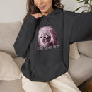 Is He Dead Yet? Divine Portrait Hoodie — Retro Drag Statement Pullover