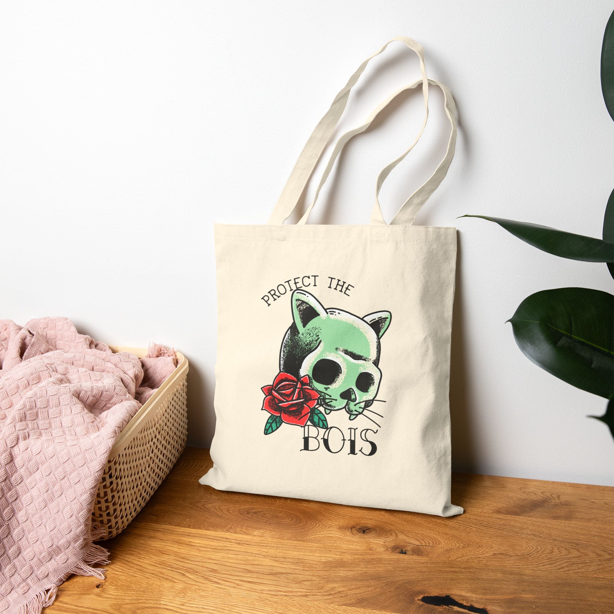 Protect The Bois Tote Bag