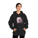 Is He Dead Yet? Divine Portrait Hoodie — Retro Drag Statement Pullover