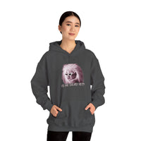 Is He Dead Yet? Divine Portrait Hoodie — Retro Drag Statement Pullover