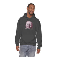 Is He Dead Yet? Divine Portrait Hoodie — Retro Drag Statement Pullover