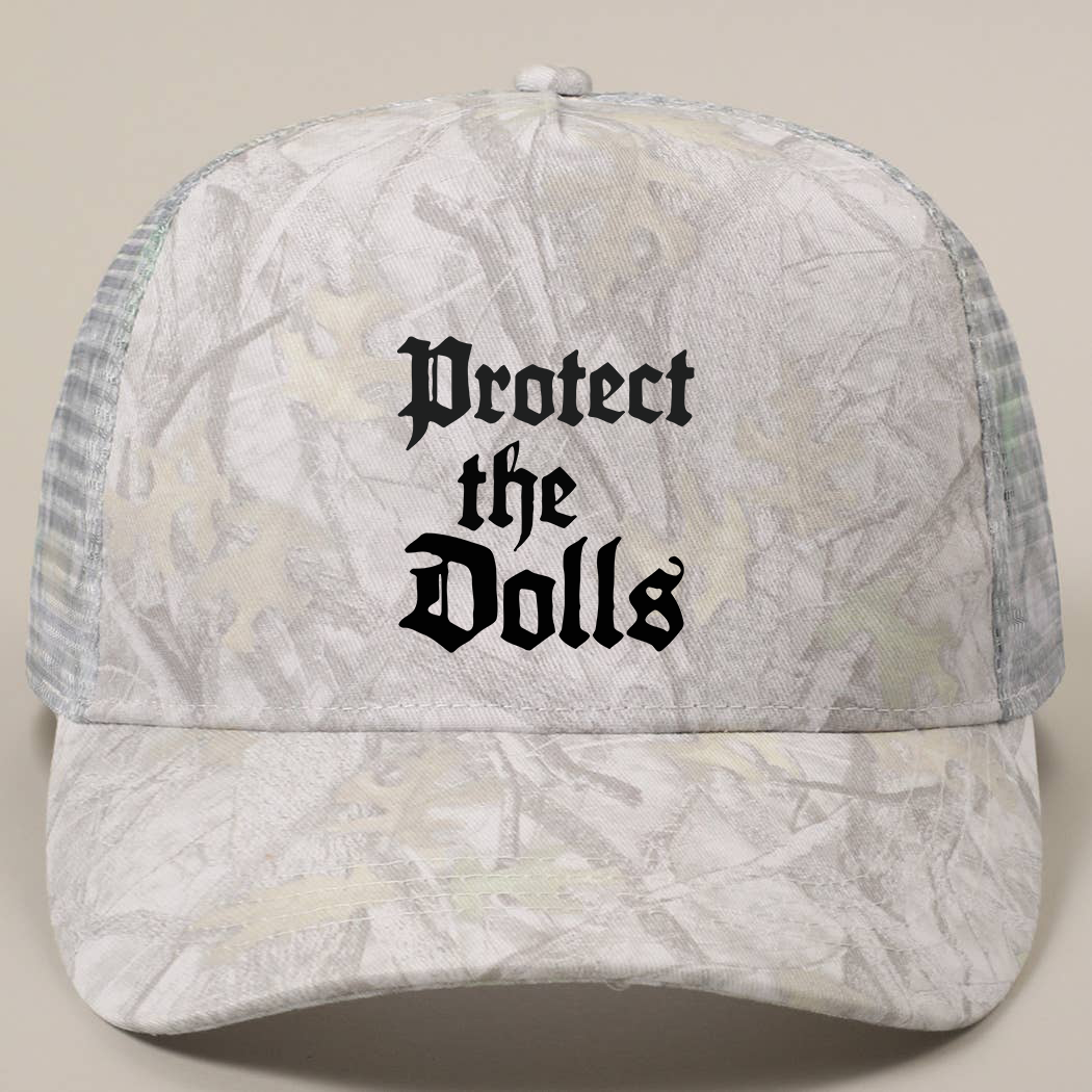 Protect the Dolls Realtree Camo Trucker Hat