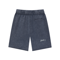 Protect The Dolls Skull Butterfly Unisex Mineral Wash Raw Edge Shorts