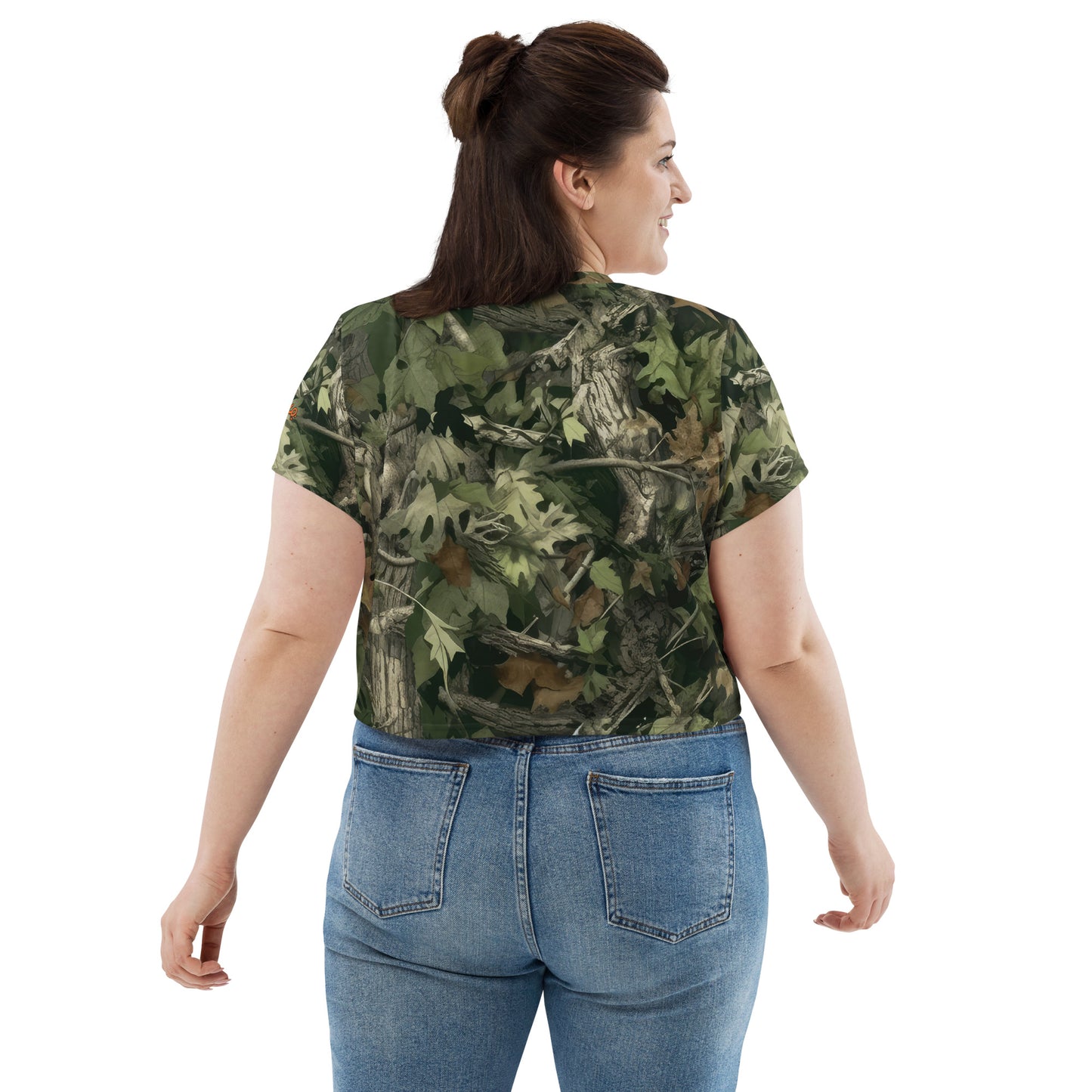 Southern Queen Mossy Oak Crop Tee