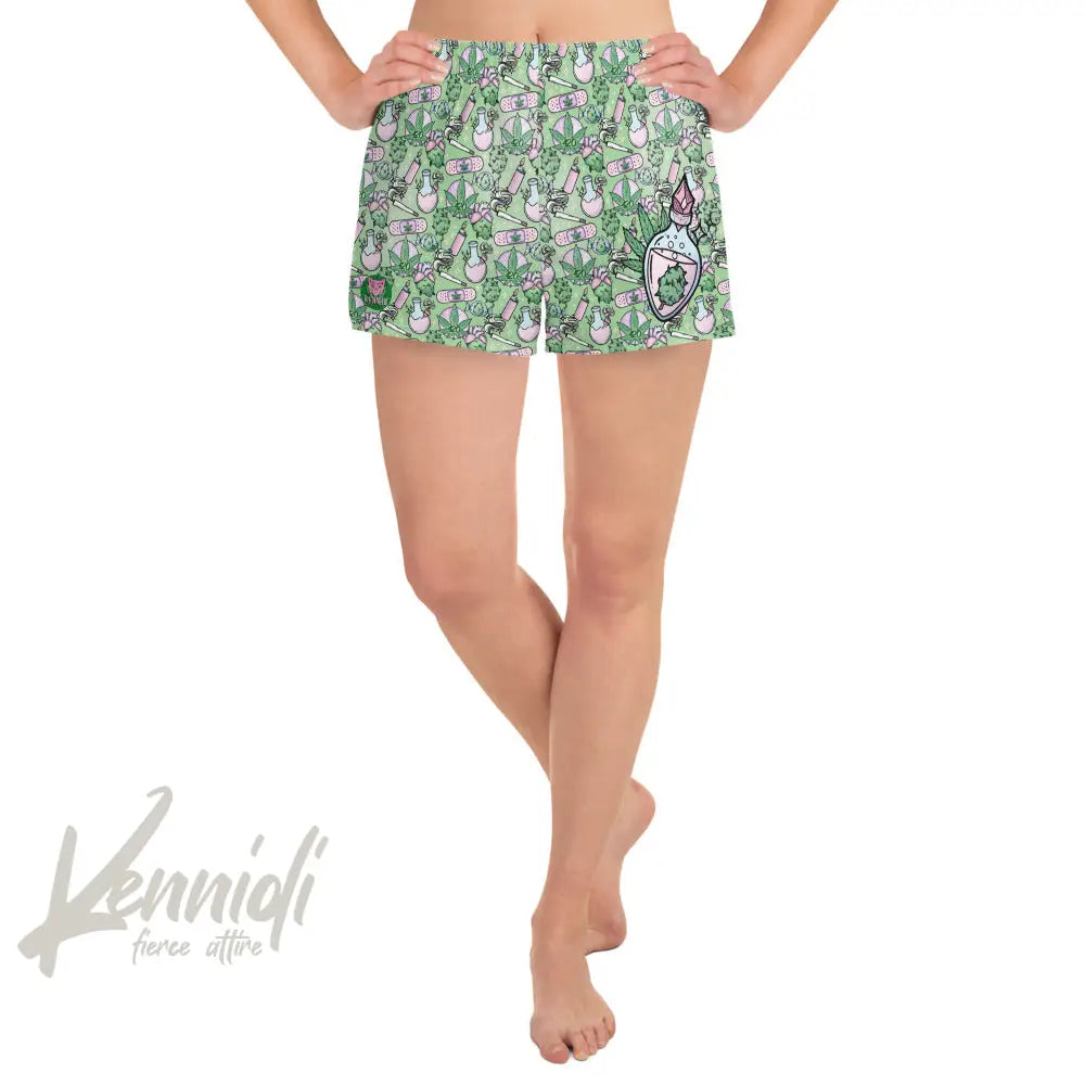 Luxe Cannabis Athletic Shorts - Unisex Must-Have!
