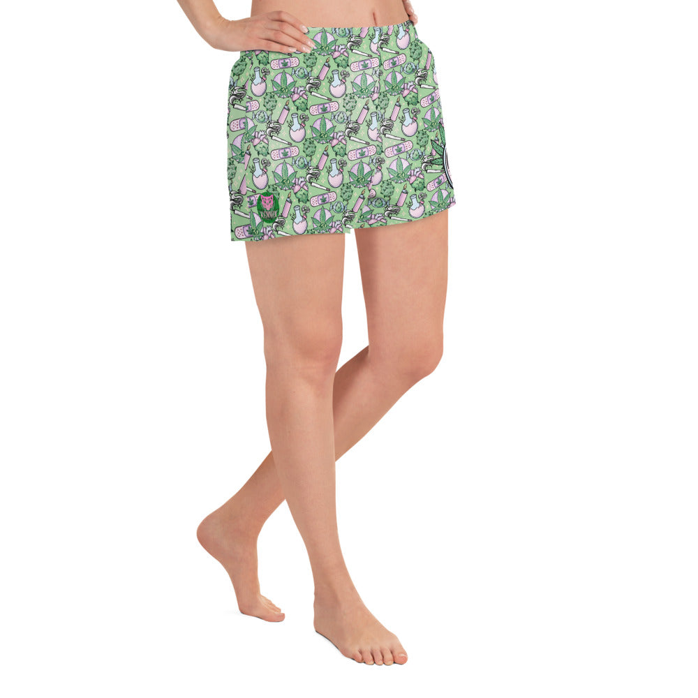 Luxe Cannabis Athletic Shorts - Unisex Must-Have!