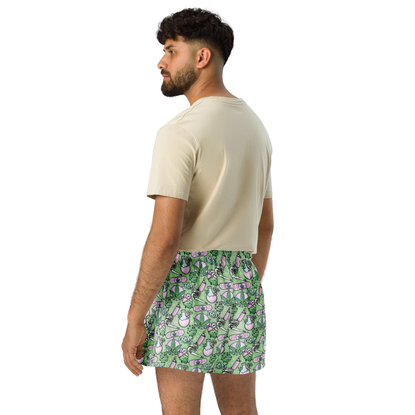 Luxe Cannabis Athletic Shorts - Unisex Must-Have!