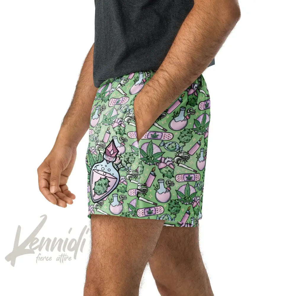 Luxe Cannabis Athletic Shorts - Unisex Must-Have!