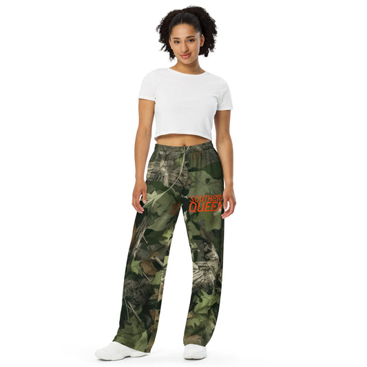 Southern Queen Mossy Oak unisex wide-leg pants