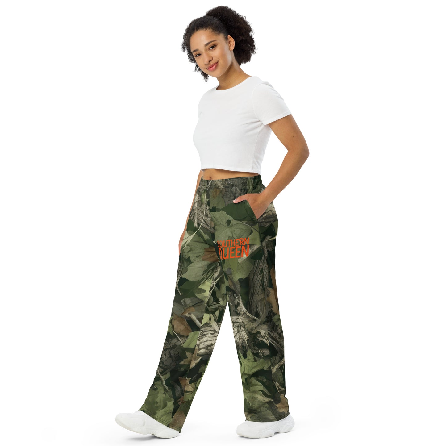 Southern Queen Mossy Oak unisex wide-leg pants