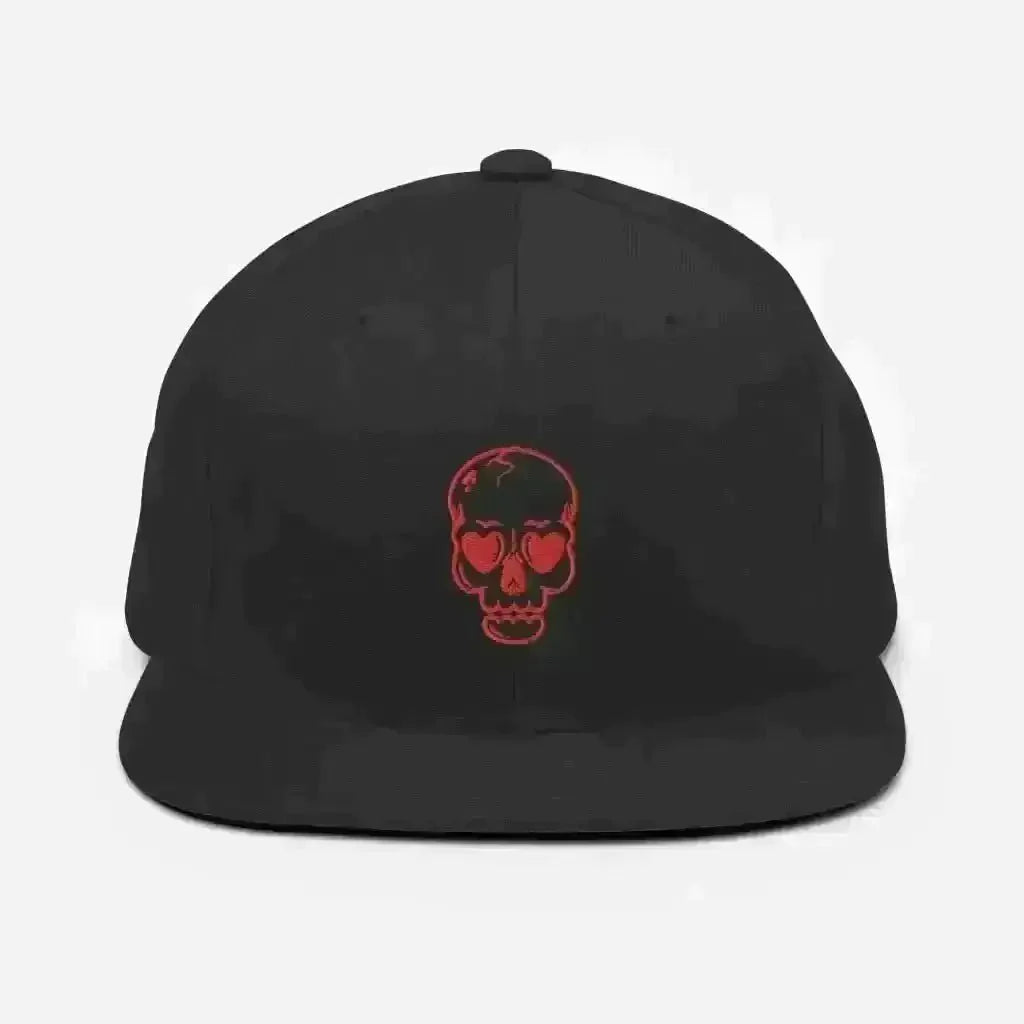 Badass Skull Heart Snapback! - Kennidi Fierce Attire