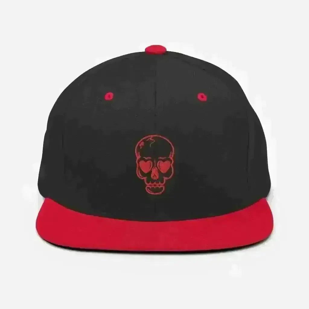 Badass Skull Heart Snapback! - Kennidi Fierce Attire