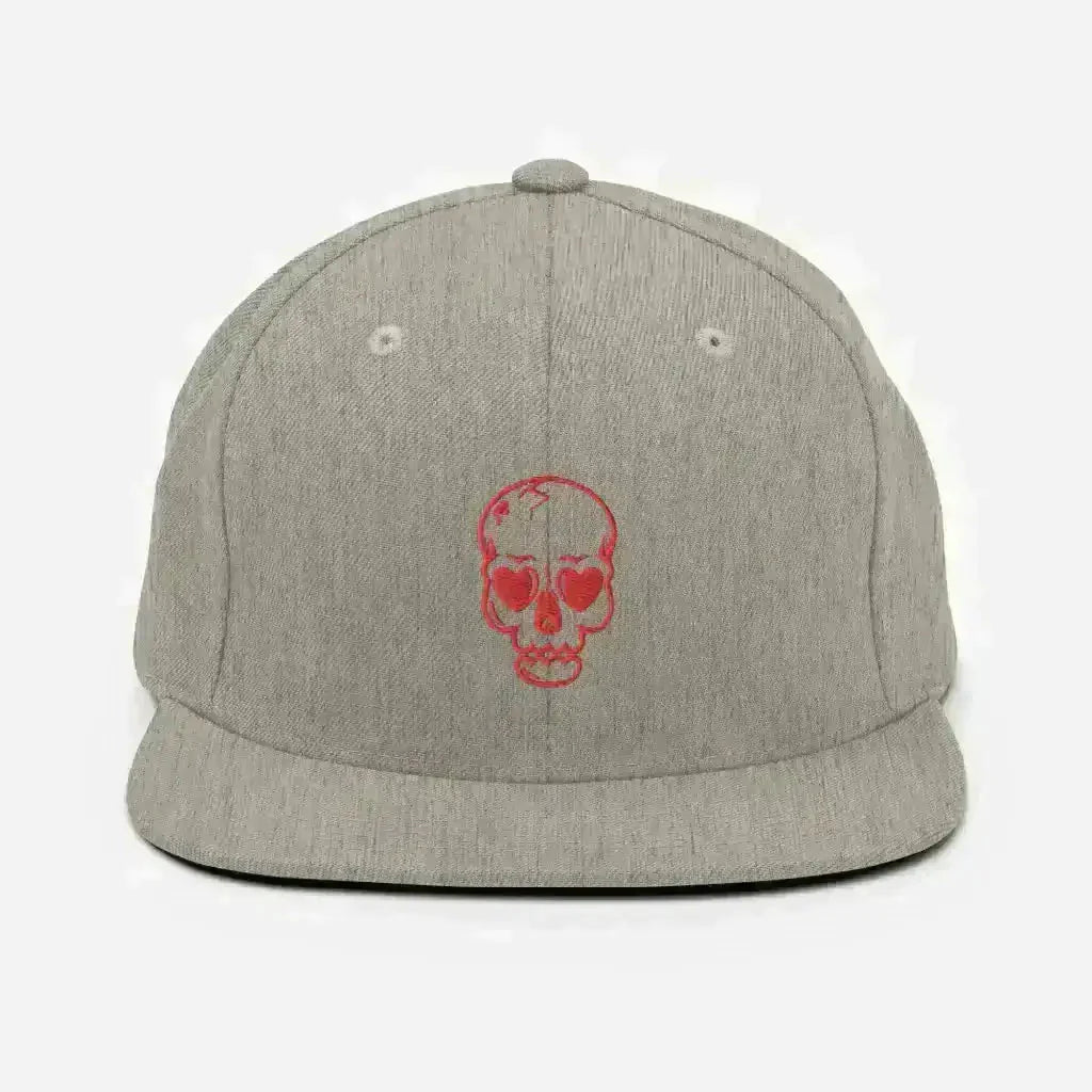 Badass Skull Heart Snapback! - Kennidi Fierce Attire