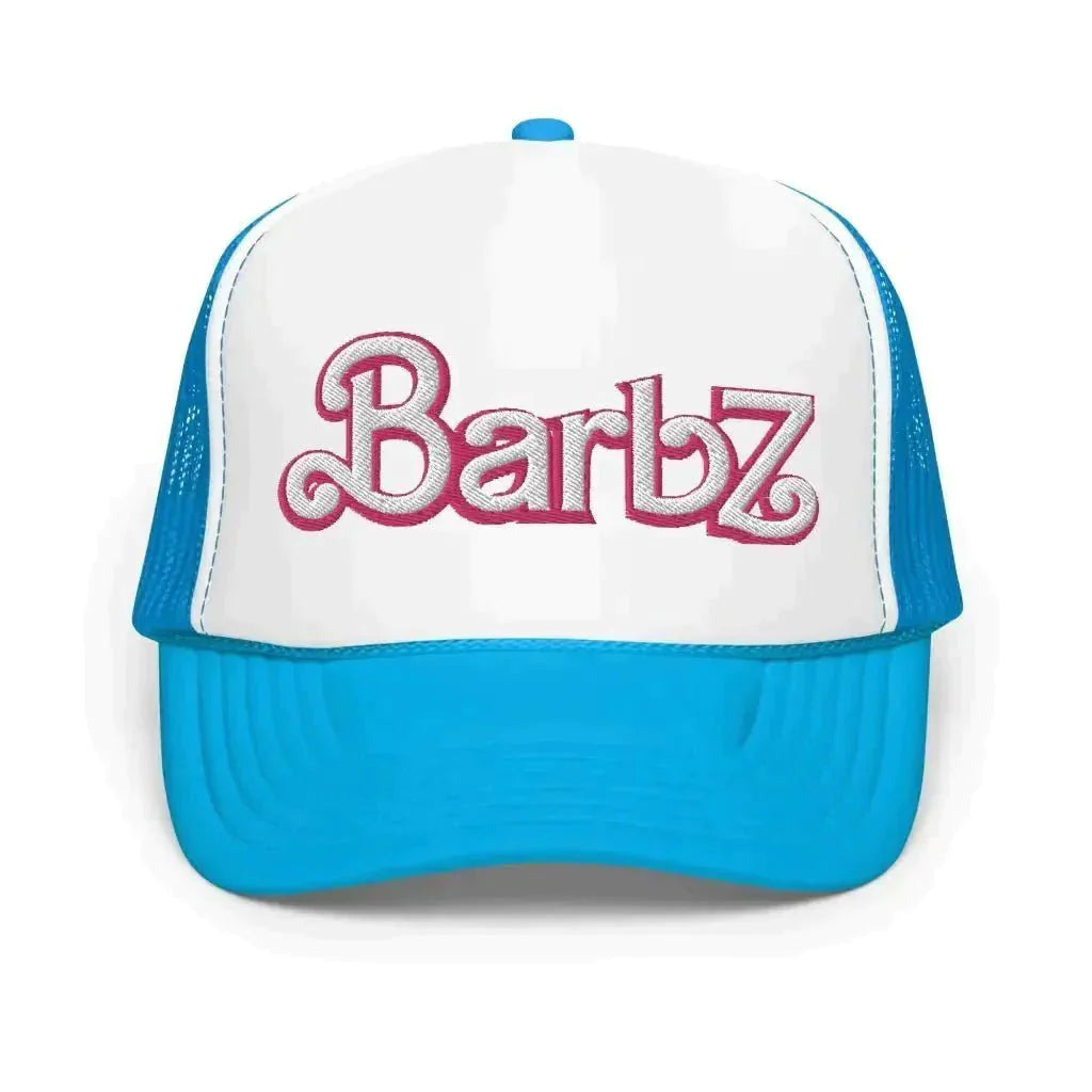 Barbz Fan Foam trucker hat - Kennidi Fierce Attire