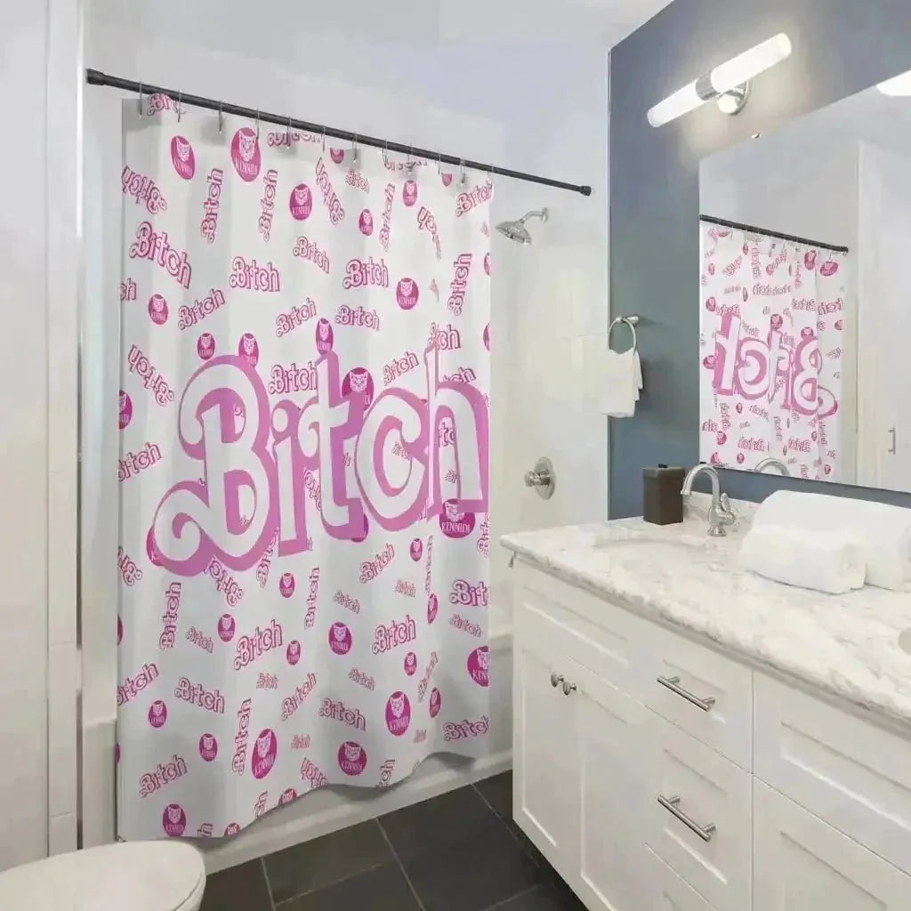 Bitch Shower Curtains - Kennidi Fierce Attire