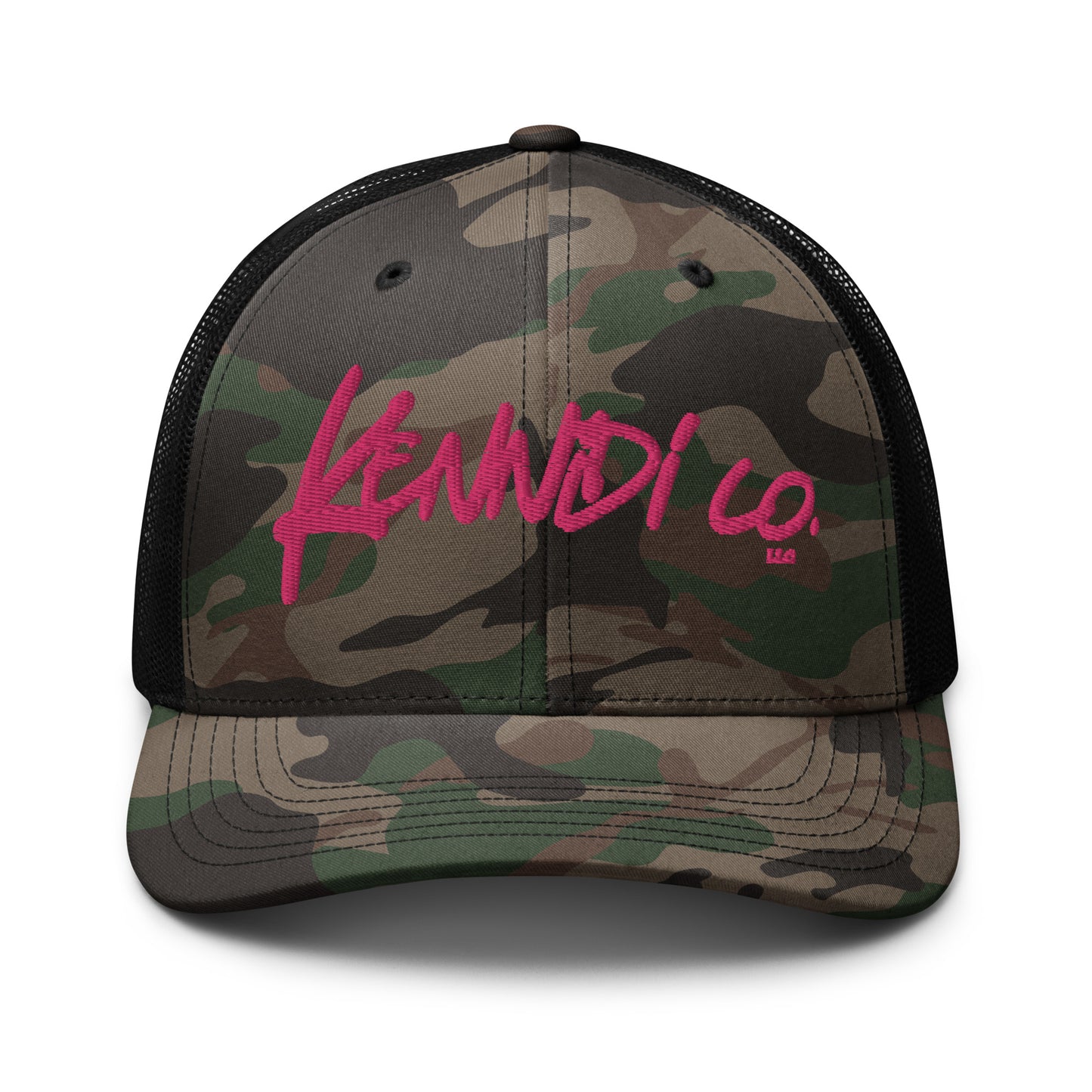 Kennidi Co Camouflage trucker hat