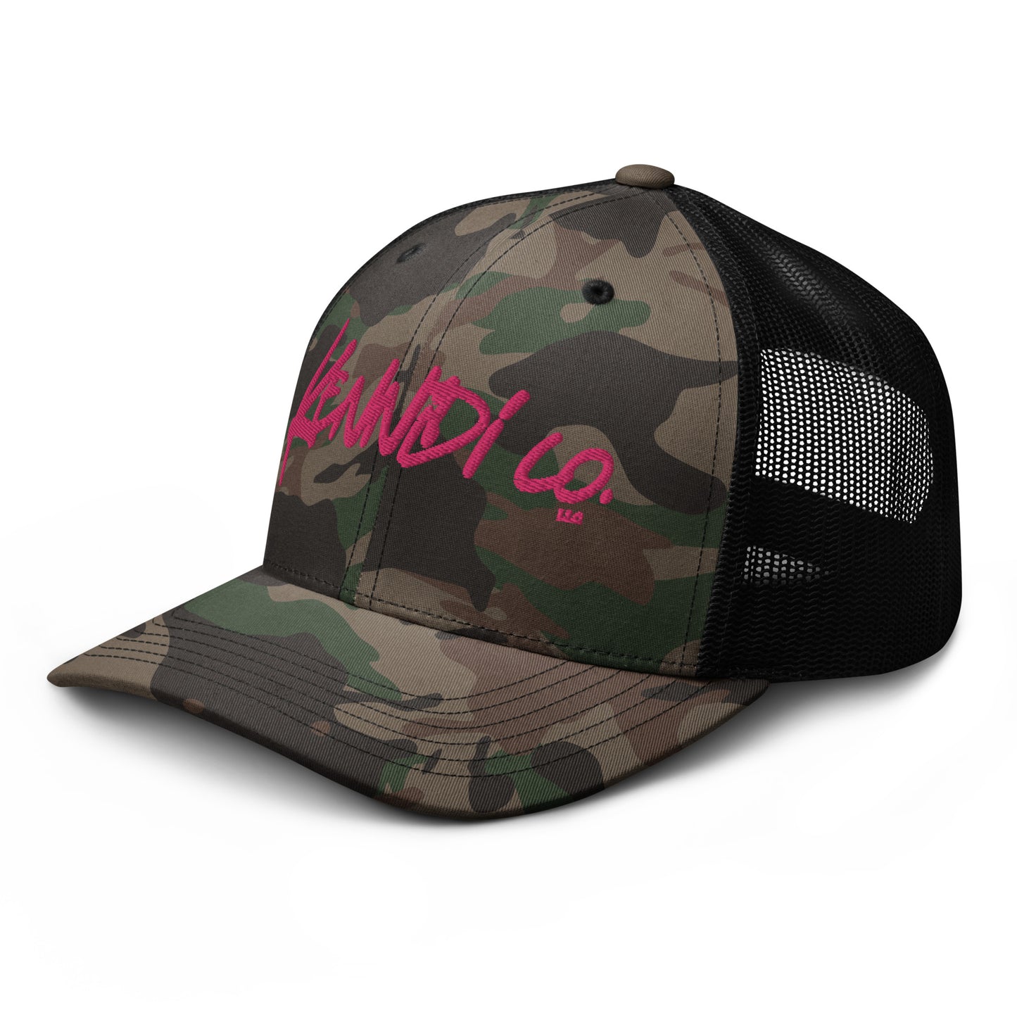 Kennidi Co Camouflage trucker hat