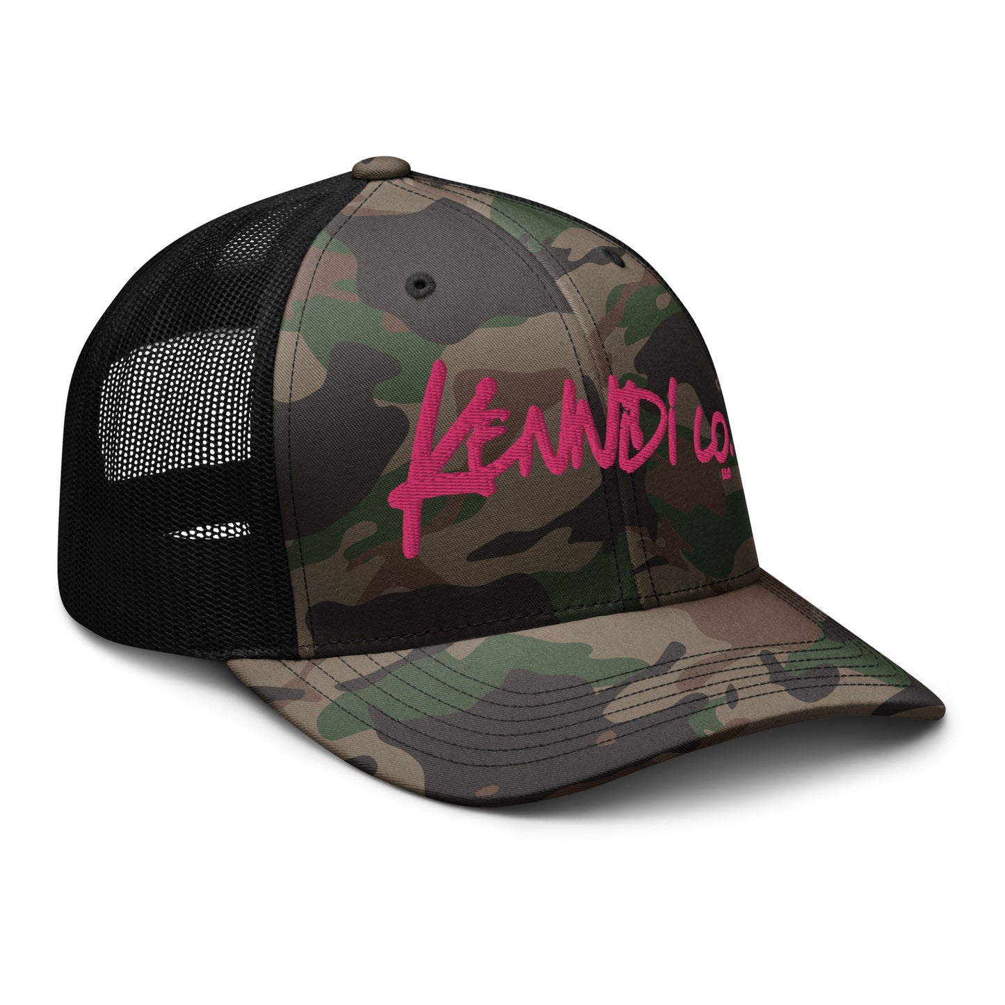 Kennidi Co Camouflage trucker hat