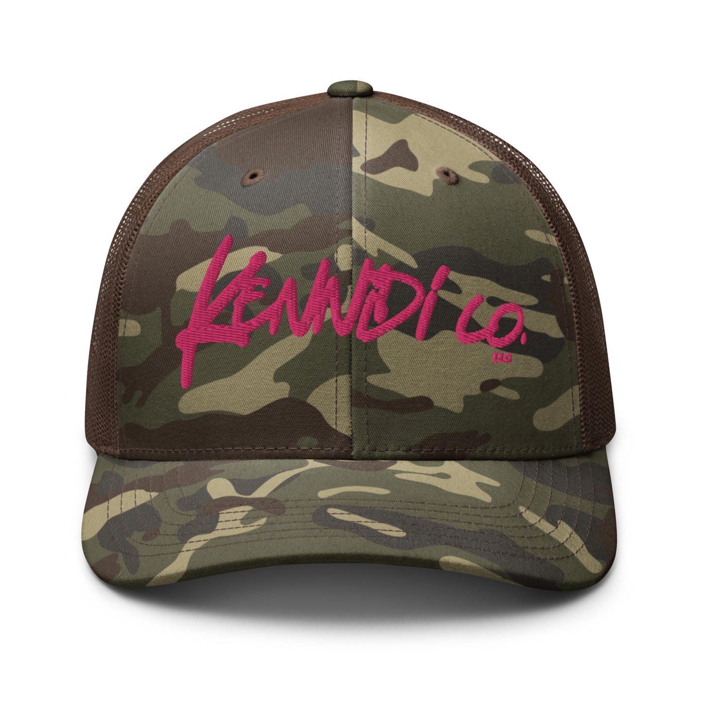 Kennidi Co Camouflage trucker hat