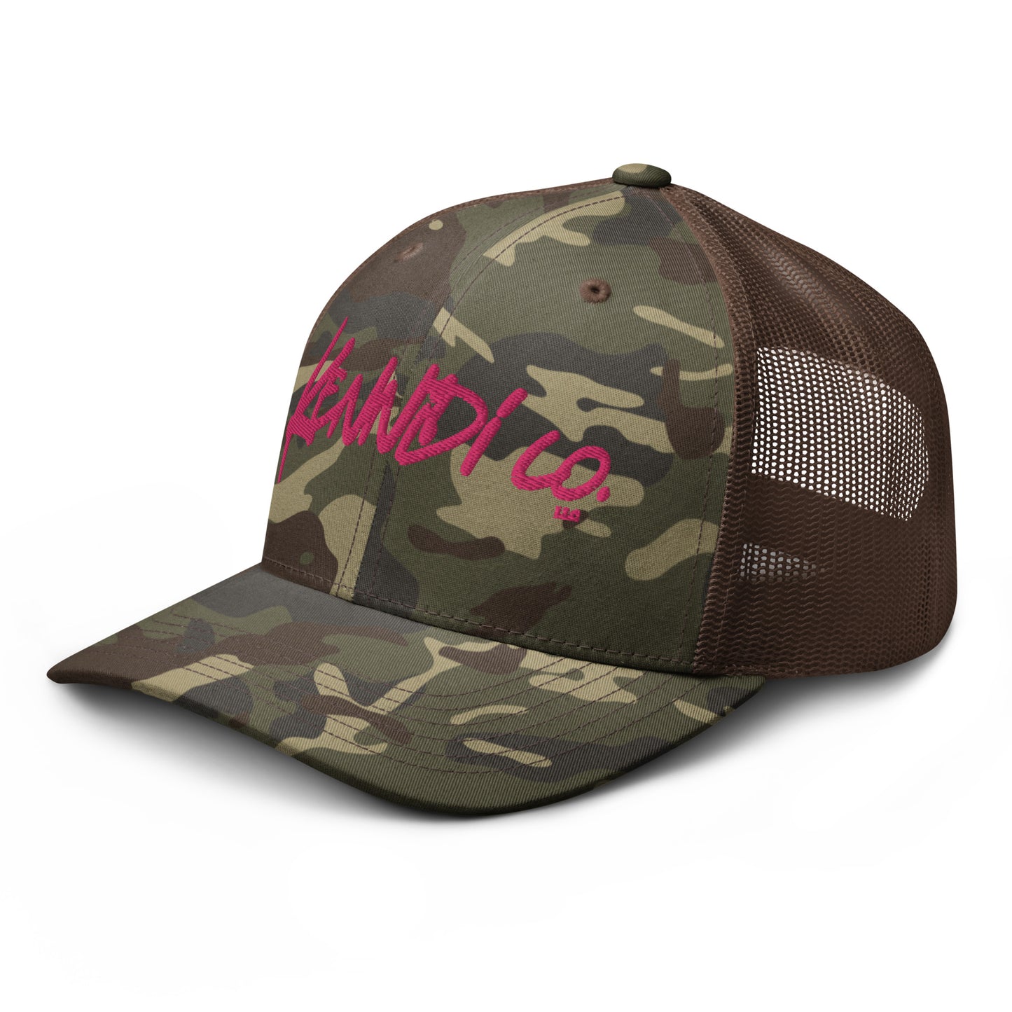 Kennidi Co Camouflage trucker hat