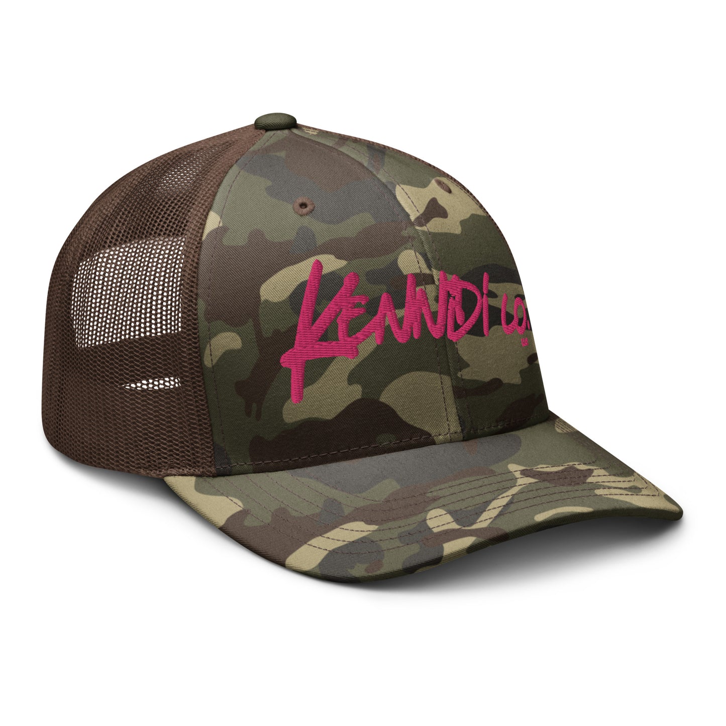 Kennidi Co Camouflage trucker hat