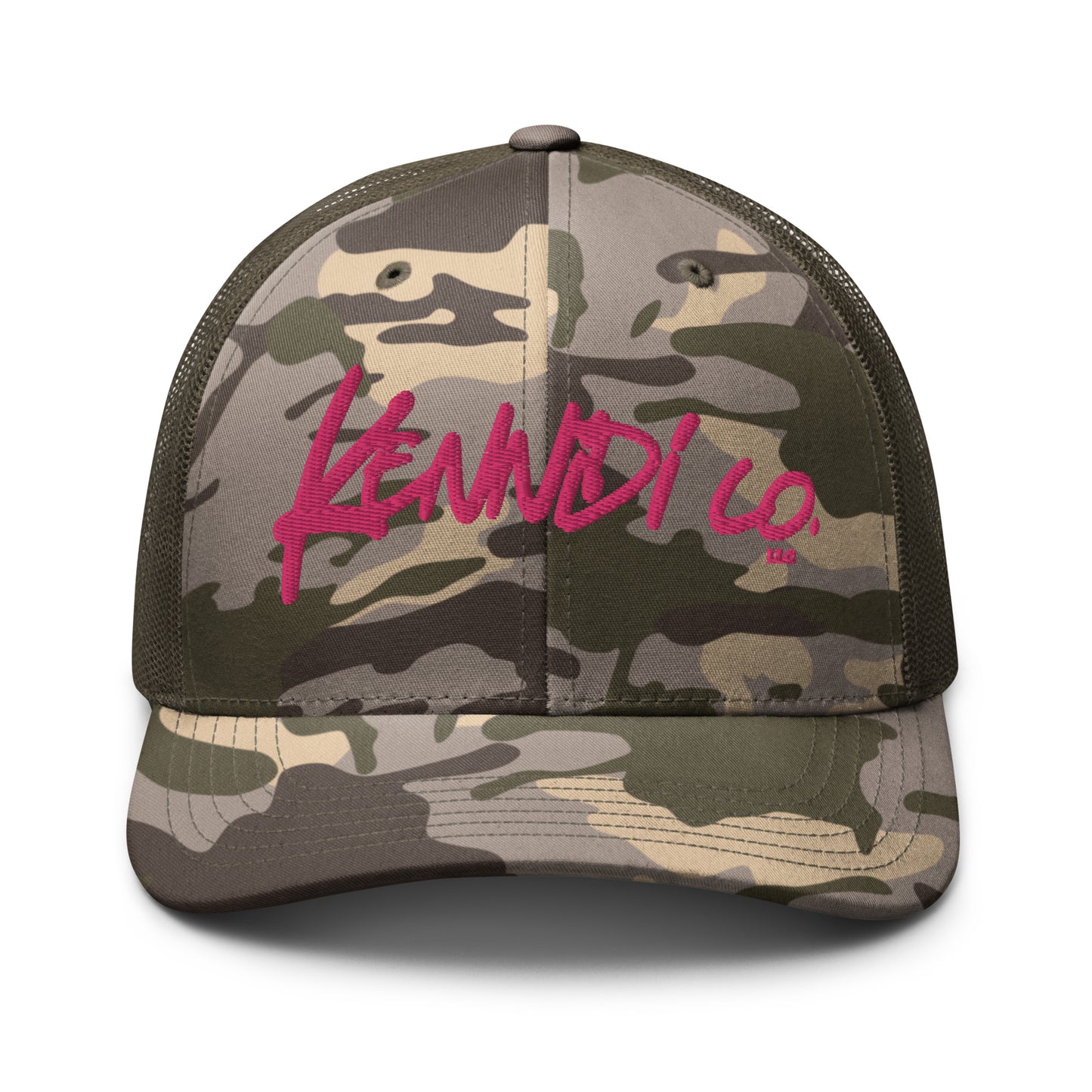 Kennidi Co Camouflage trucker hat