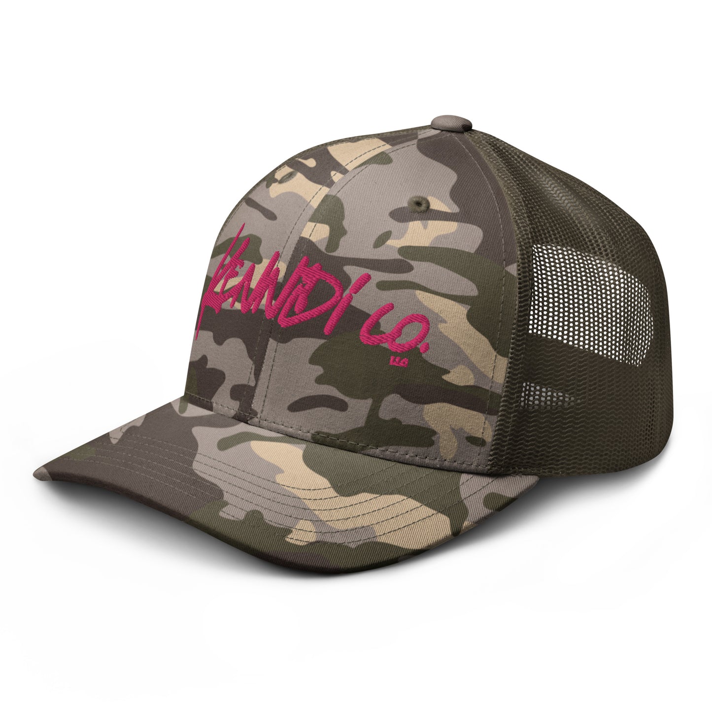 Kennidi Co Camouflage trucker hat