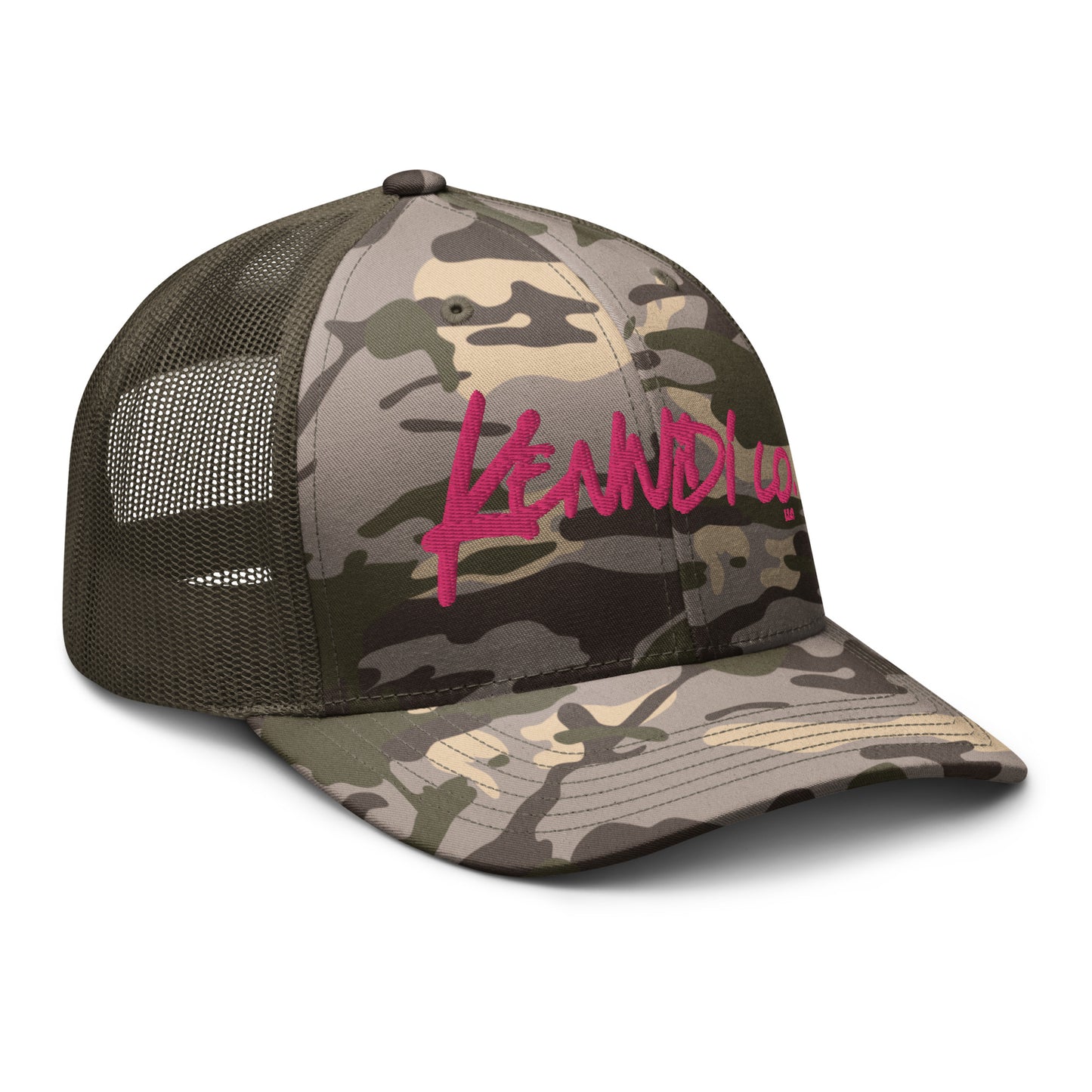 Kennidi Co Camouflage trucker hat