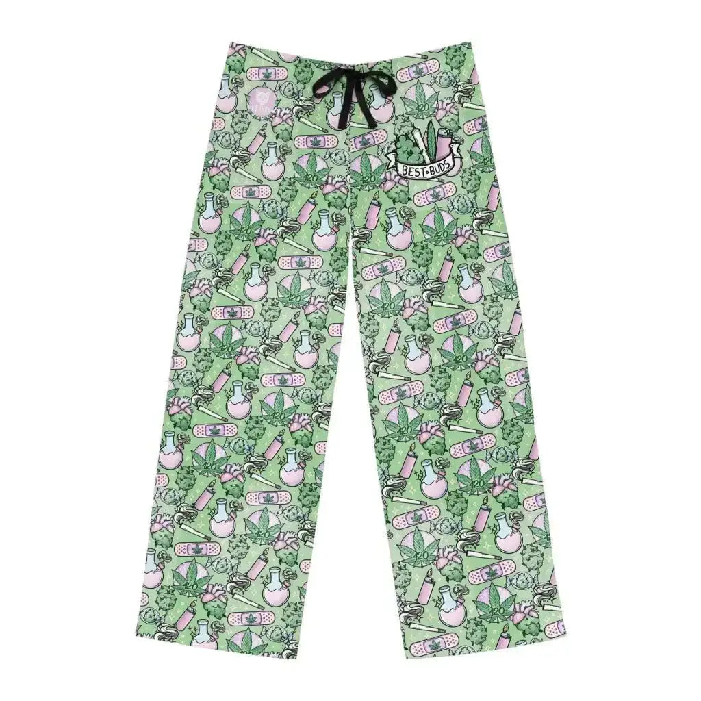 Cannabis Joy Men's Pajama Pants - Kennidi Fierce Attire