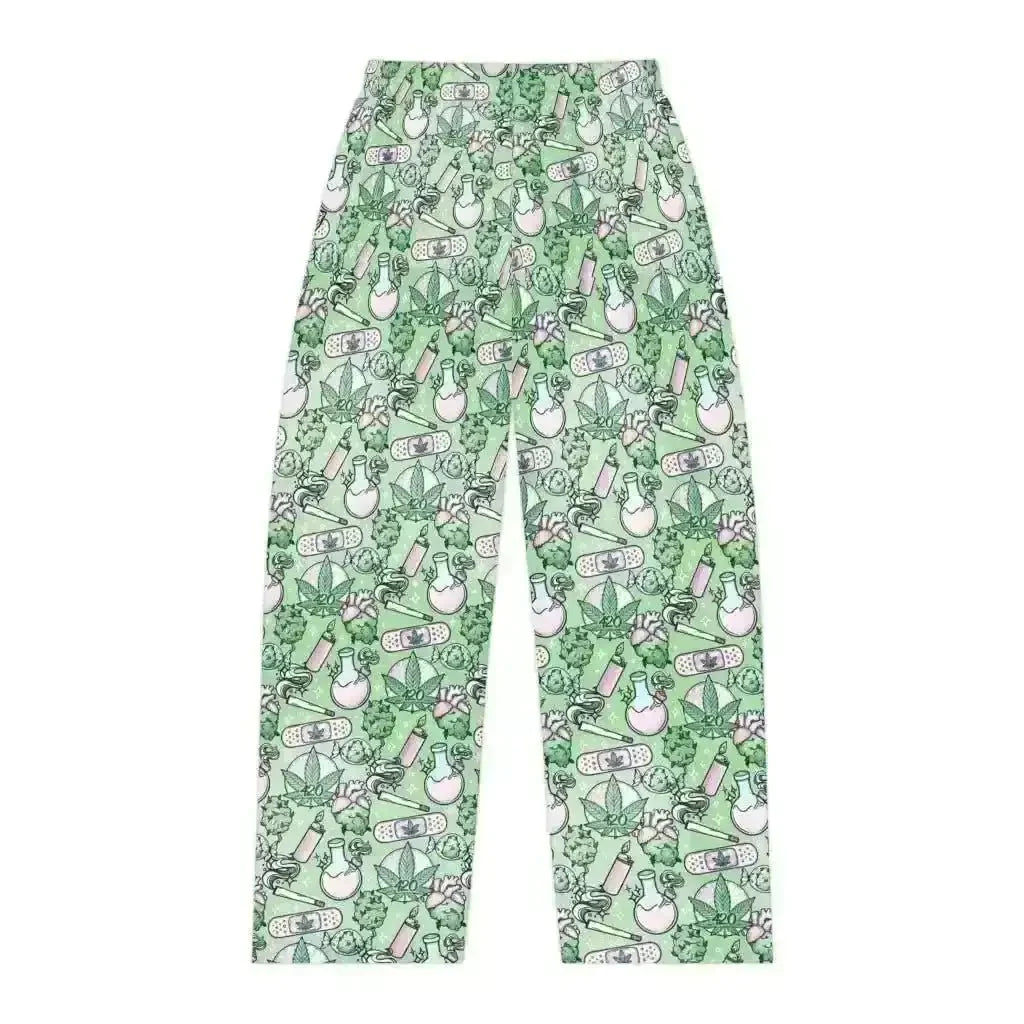 ’Cannabis Joy Pajama Pants: - Kennidi Fierce Attire