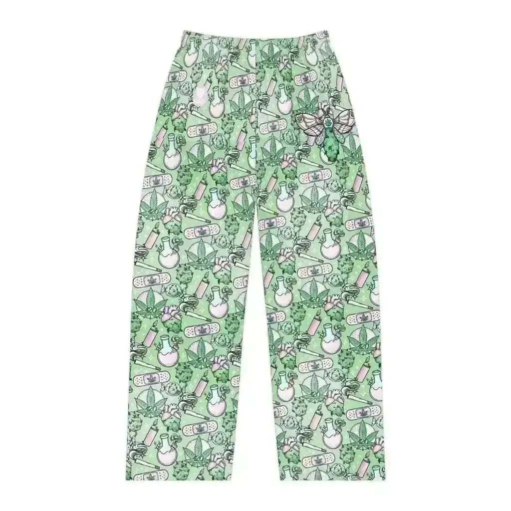 ’Cannabis Joy Pajama Pants: - Kennidi Fierce Attire