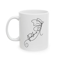 Fuck Trump Butterfly Art Mug