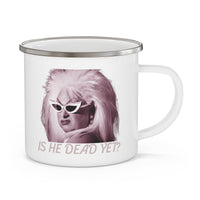 Divine Is He Dead Yet? Camping Mug