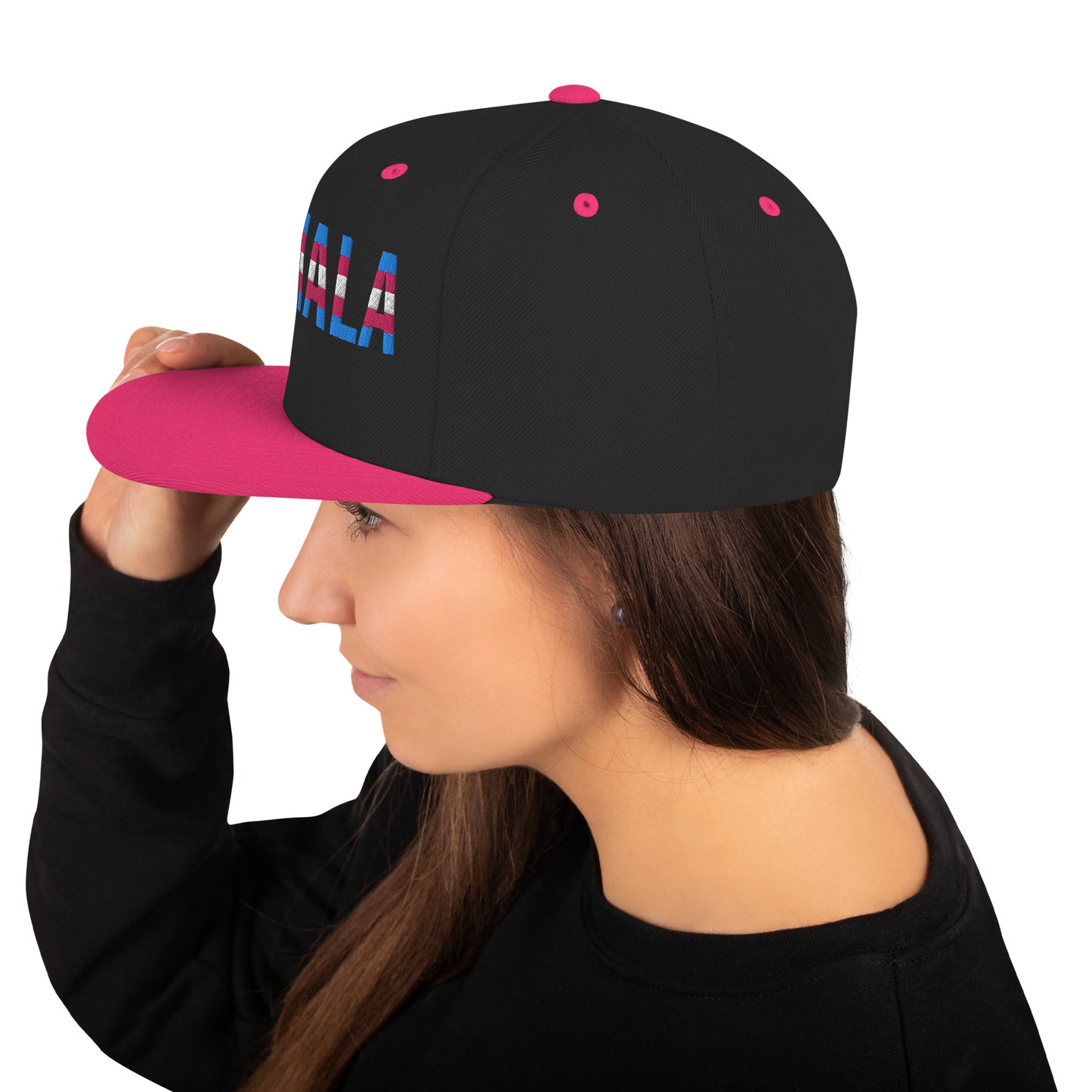 Kamala Trans Pride Snapback Hat