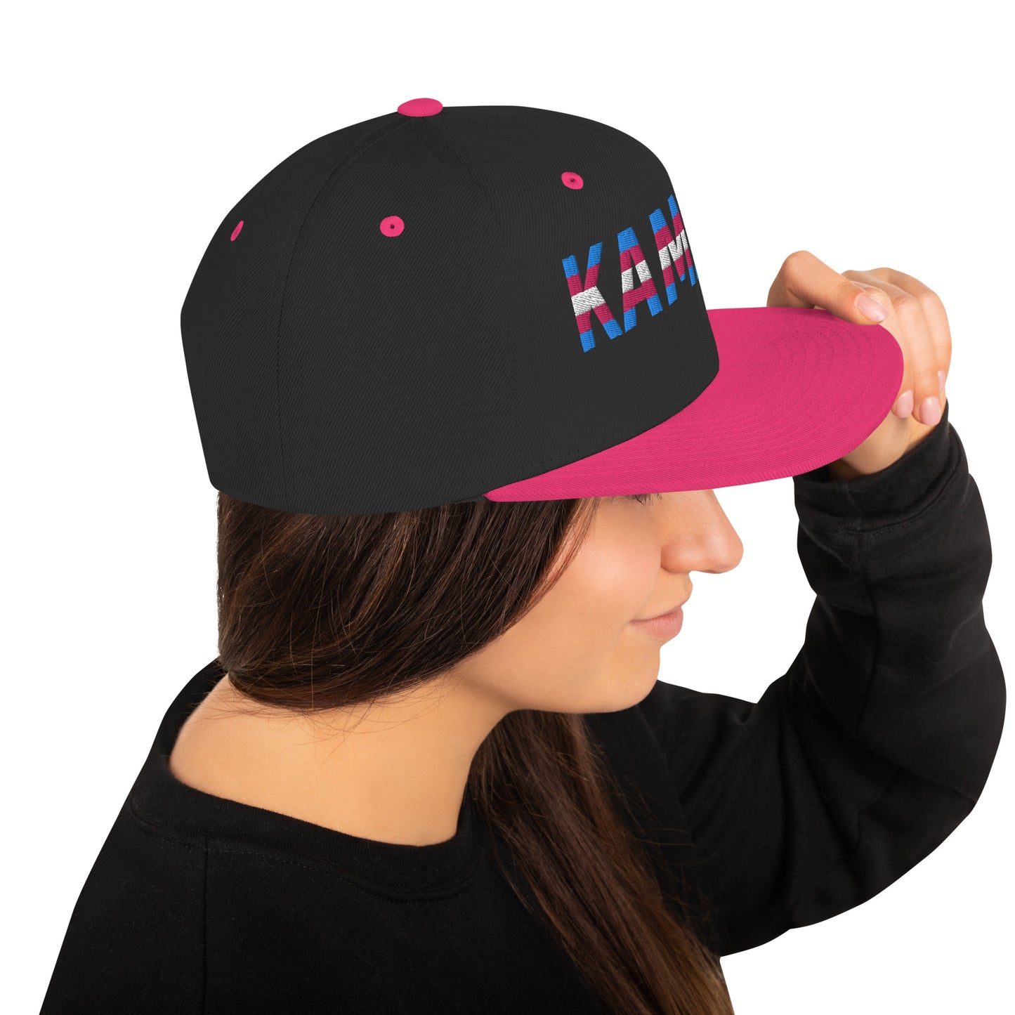 Kamala Trans Pride Snapback Hat