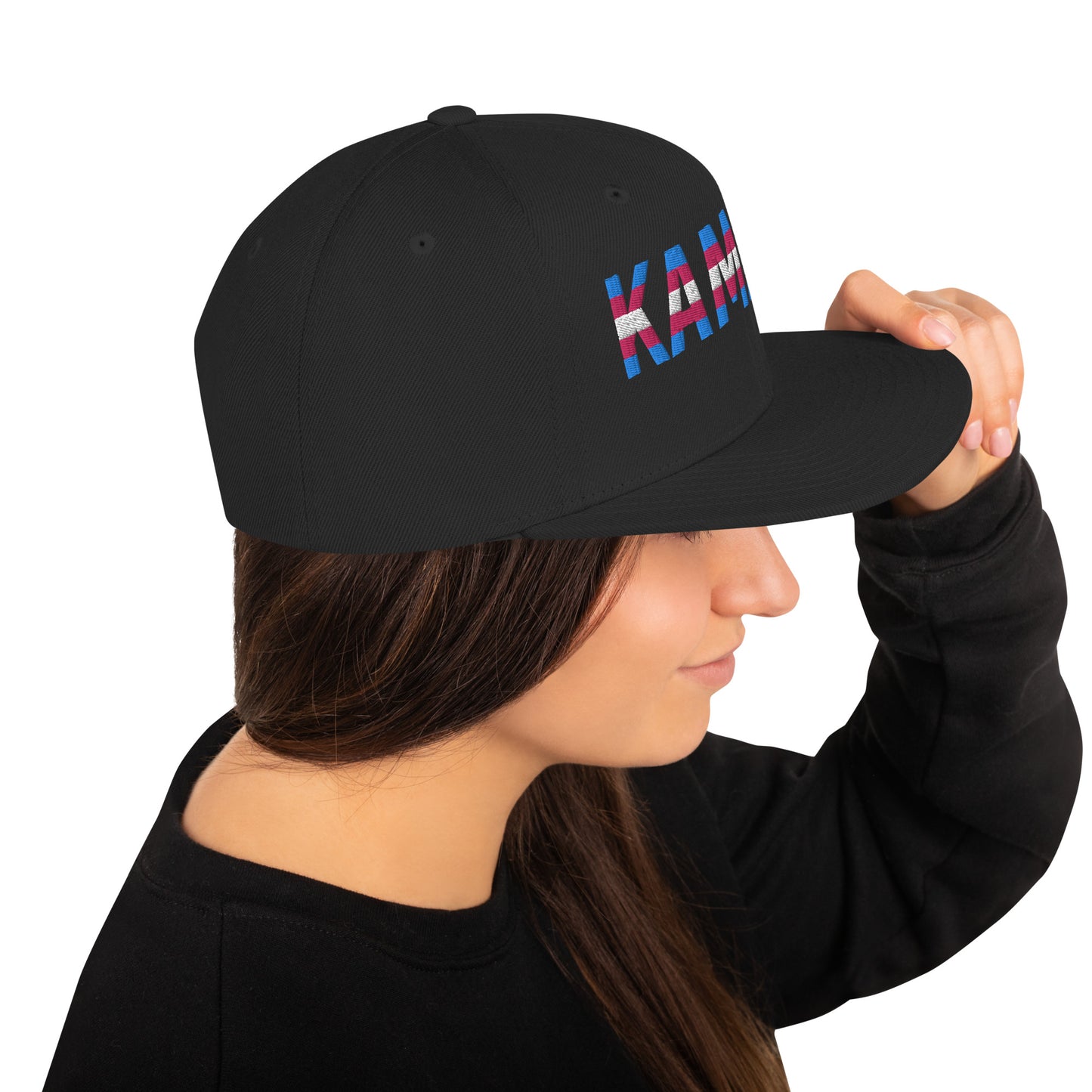 Kamala Trans Pride Snapback Hat