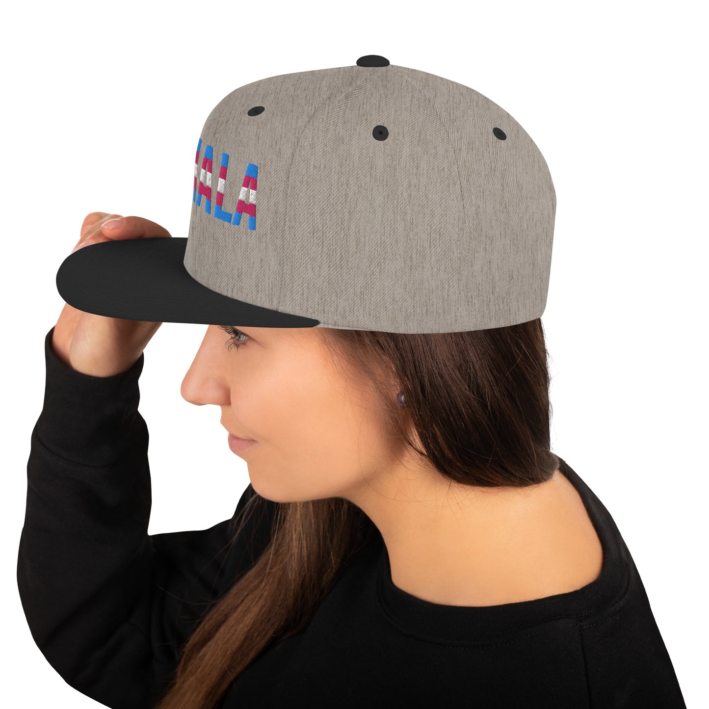 Kamala Trans Pride Snapback Hat