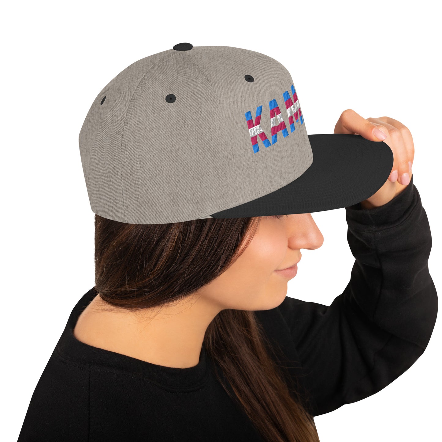 Kamala Trans Pride Snapback Hat